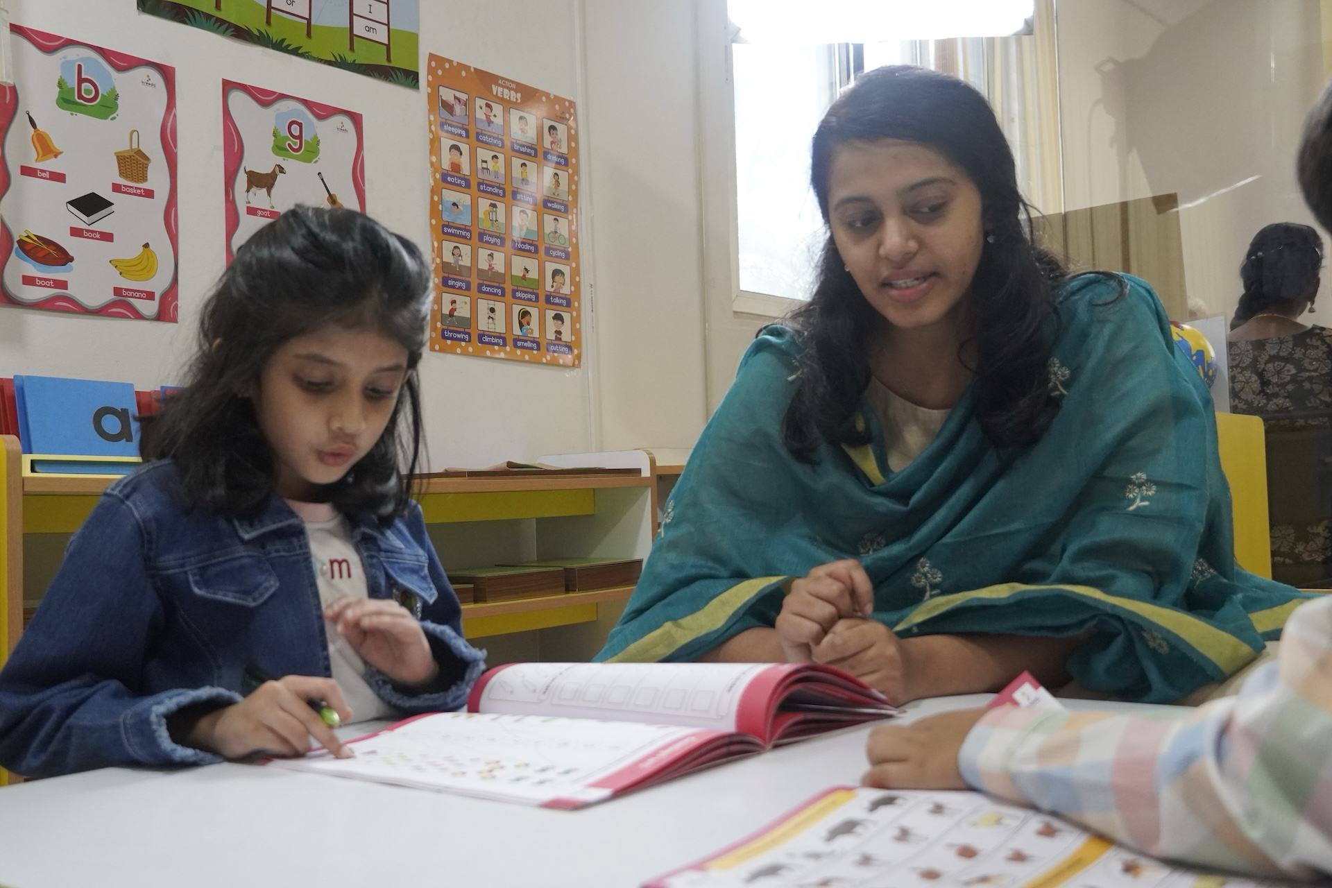 Children with musical instruments