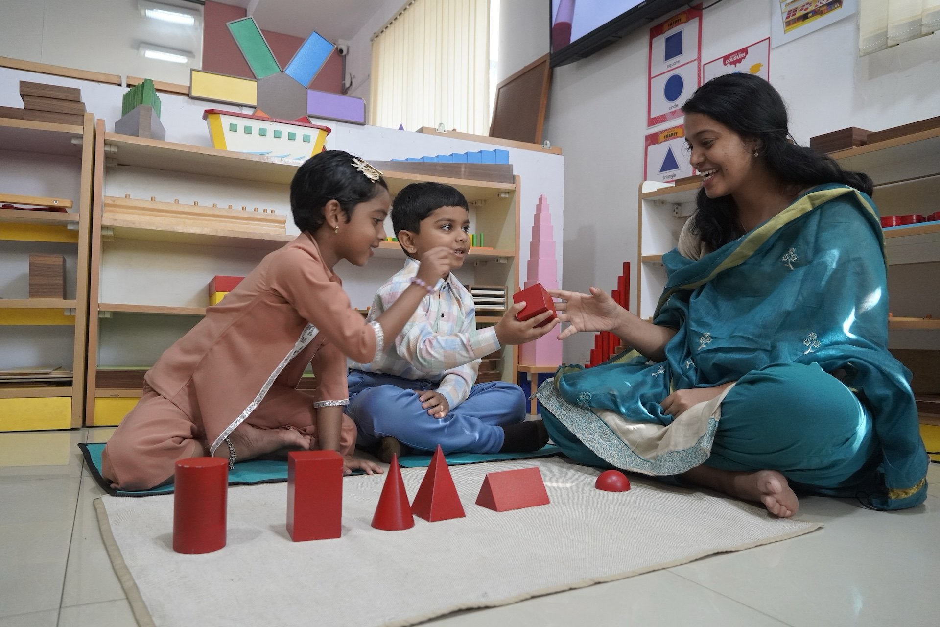 Children playing outdoors